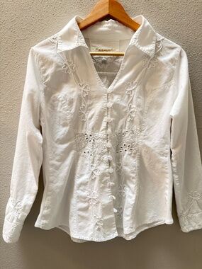 Caamano Embroidered blouse